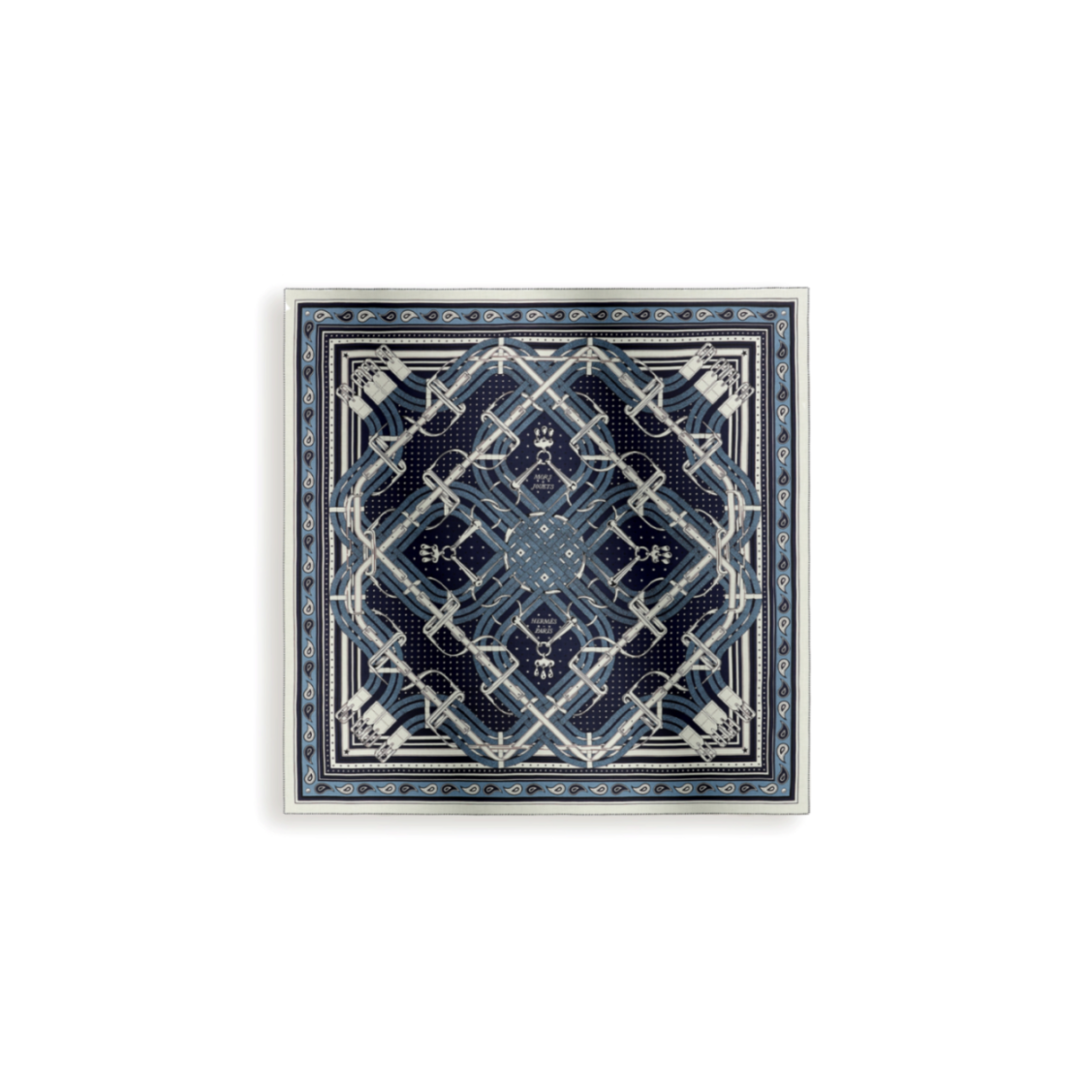 HERMES MORS A JOUETS BANDANA SHAWL 140 H244354S (135*136cm)